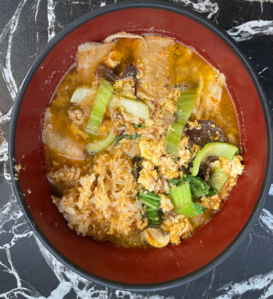 Chicken Egg Vegetable Soup